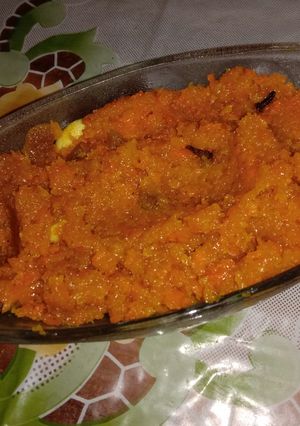 A picture of Carrot halwa.