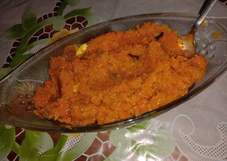 Steps to Prepare Any-night-of-the-week Carrot halwa