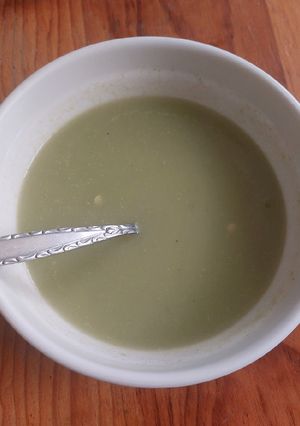 Una foto de Sopa de apio dietética