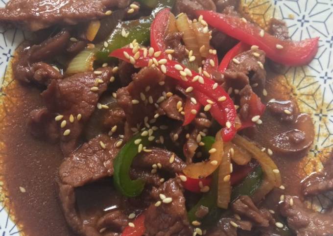 Resep Beef Teriyaki Simple Oleh Nurganisa Cookpad