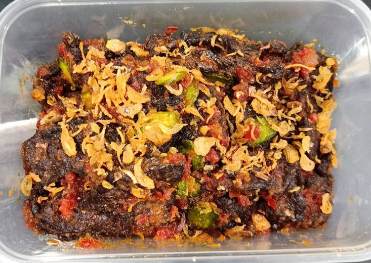 Resep Paru balado pete yang Lezat Sekali