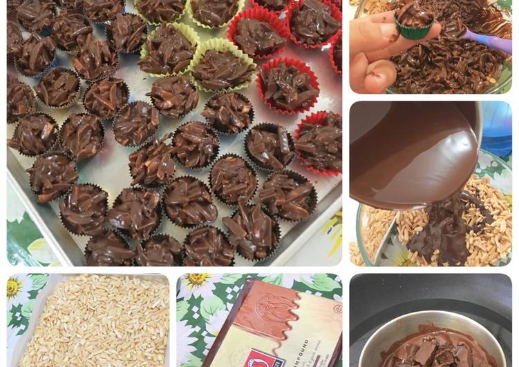 Almond rocher / almond salut Chocolat