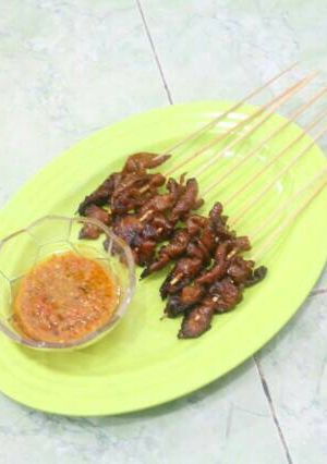 Foto resep Sate taichan kulit ayam