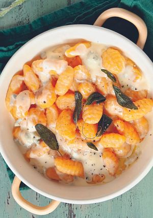 Une photo de Gnocchi de courge et Gorgonzola