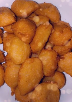 A picture of Beans cake aka Akara aka kosai.