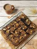 Fudgy Brownies Pisang Putih Telur