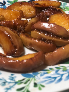 Una foto de Manzanas glaseadas