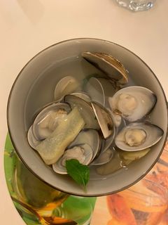 塔香蛤蠣湯 的食譜成品照片
