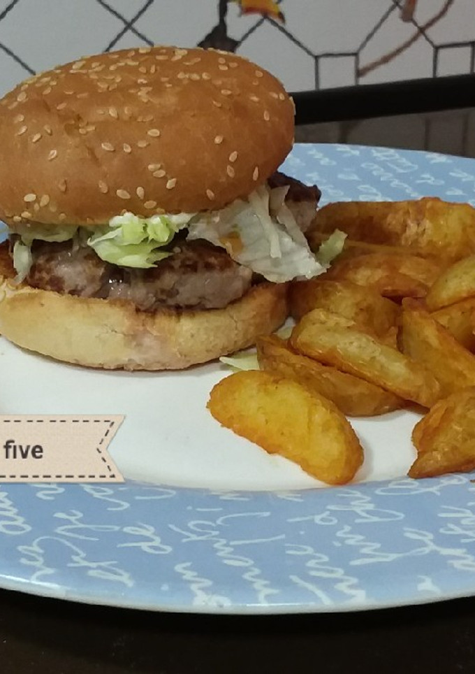 Una foto de Hamburguesa