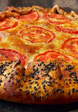 Kovászos sós galette (IR kompatibilis) recept fotója