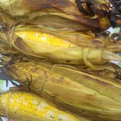 A picture of Memorial Day Grilled Corn on the cobb.