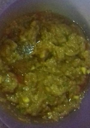 A picture of Mushroom masala.