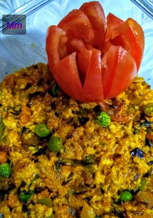 A picture of Paneer Bhurji.