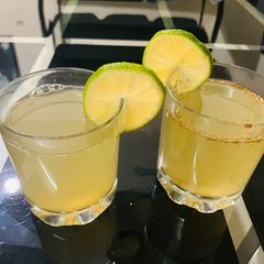 A picture of Ginger Lemon 🍋 Honey 🍯 Hot squash.