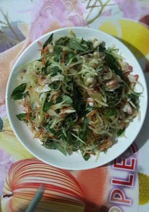 Hình của món Gỏi nghêu.