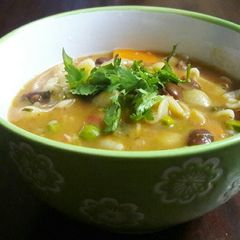 A picture of Minestrone soup #teamcontest#THEBIGFIVE#Soup#Kidsmenu.