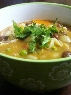 A picture of Minestrone soup #teamcontest#THEBIGFIVE#Soup#Kidsmenu.