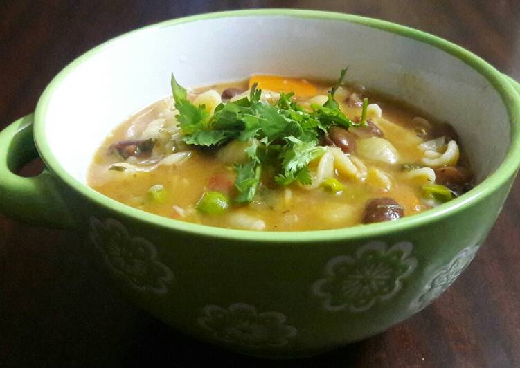 How to Make Any-night-of-the-week Minestrone soup #teamcontest#THEBIGFIVE#Soup#Kidsmenu