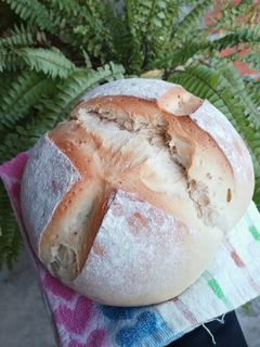 Una foto de Pan de campo casero fácil