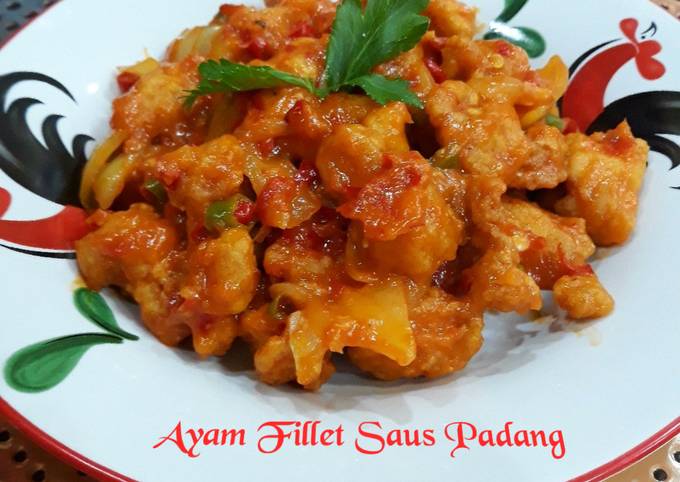 Ayam Fillet Saus Padang