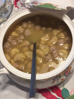 Una foto de Galets rellenos de carne