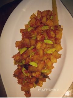 Foto resep Sambal goreng kentang pete