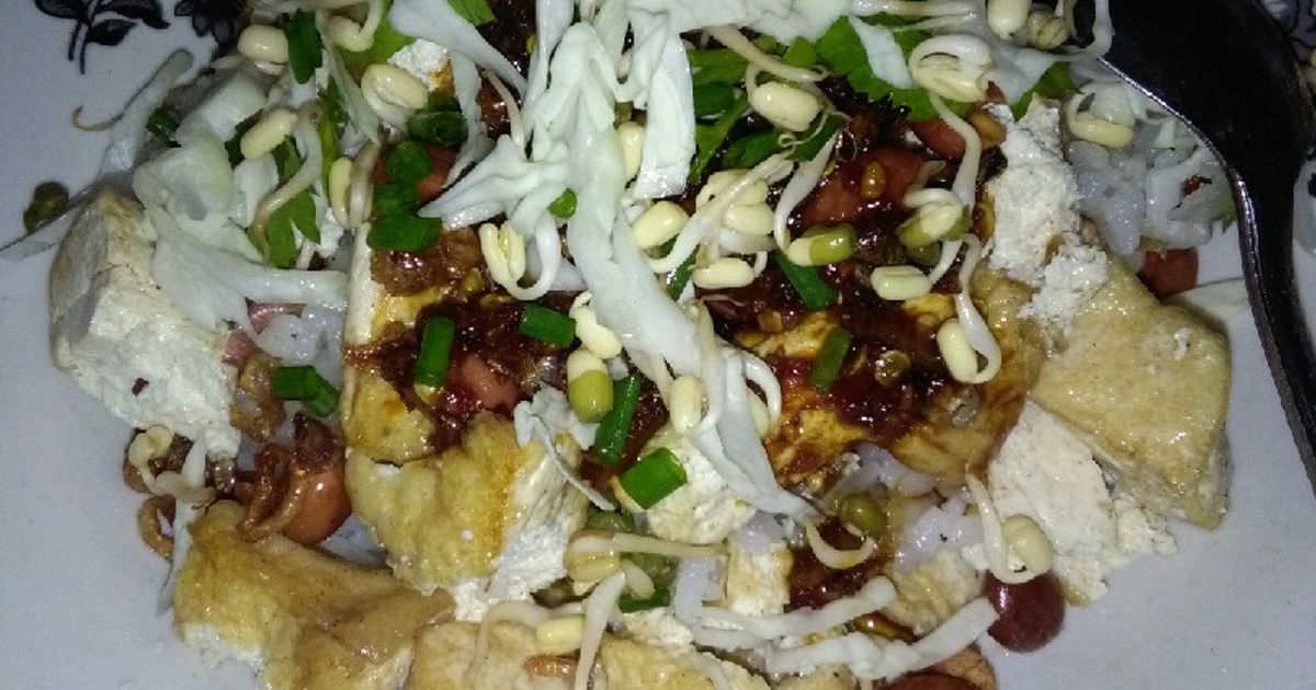 Day 8 : Nasi bumbu tahu ala Ponorogo (menu buka puasa/sahur)
