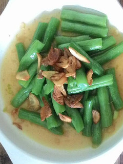 Foto resep Buncis Cah Bawang Putih (simple)
