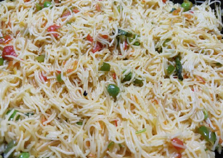 Recipe of Super Quick Homemade Namkeen vermicelli