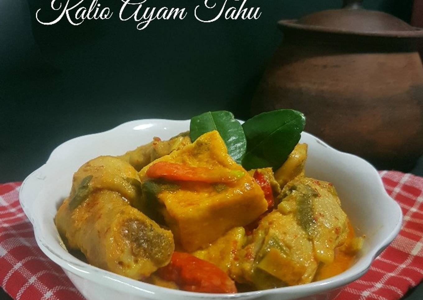199. Kalio Ayam Tahu
