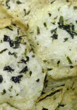 Hình của món Snack khoai tây rong biển.