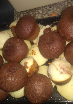 Una foto de Torta, muffins húmeda de chocolate