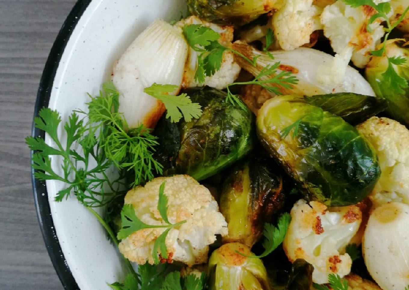 Ensalada de verduras rostizadas🥗
