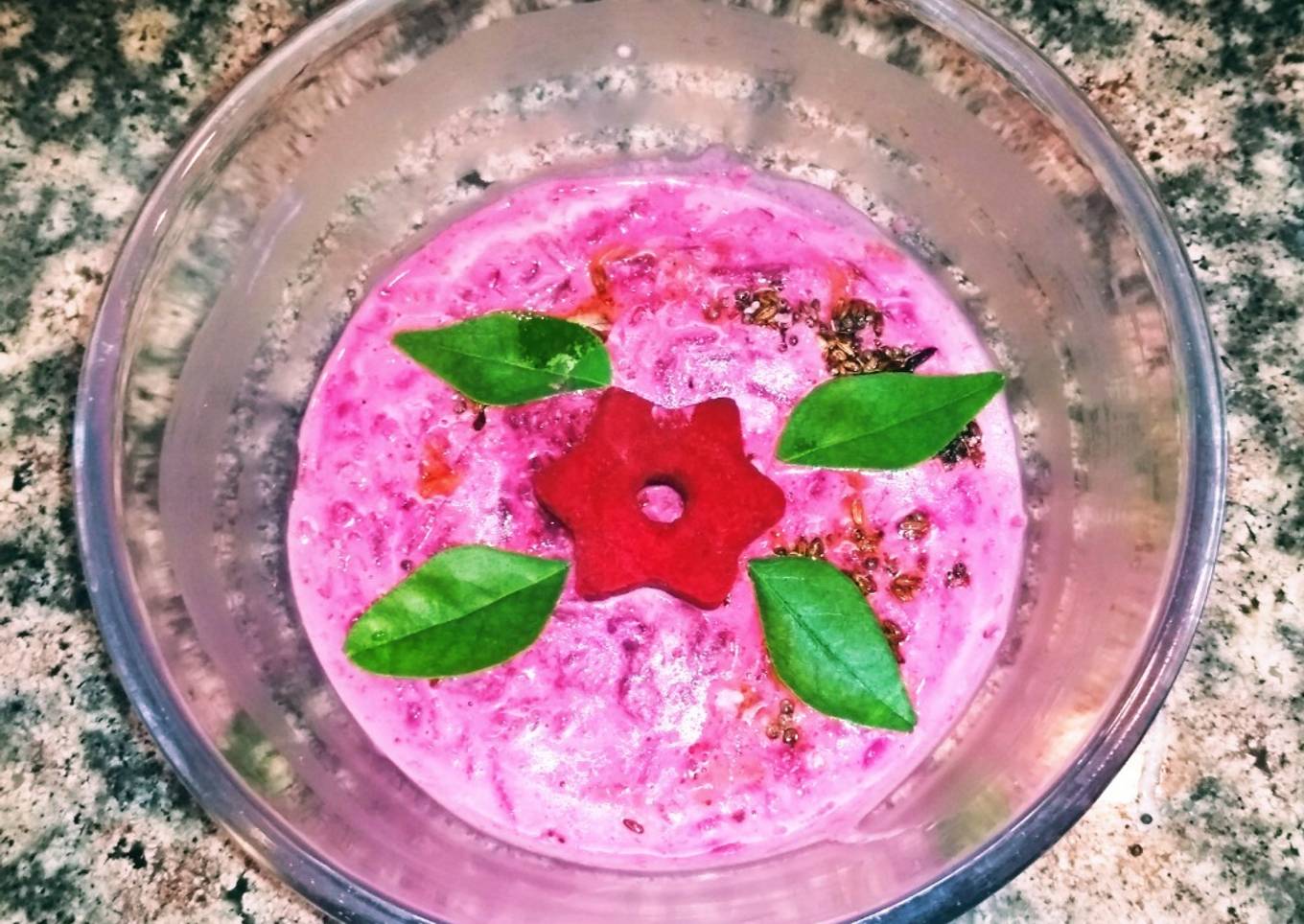 Beetroot Raita