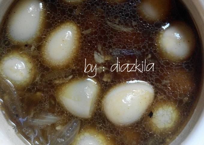 Resep Semur Telur Puyuh Praktis Oleh Diazkila Cookpad