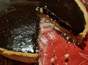 Une photo de La meilleure tarte au chocolat CAP pâtisserie