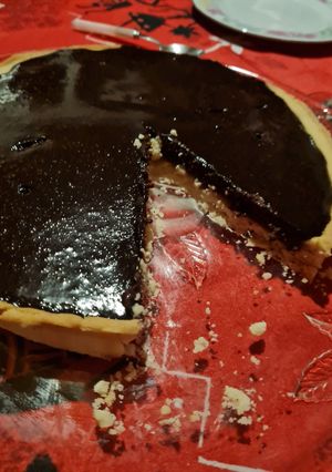 Une photo de La meilleure tarte au chocolat CAP pâtisserie
