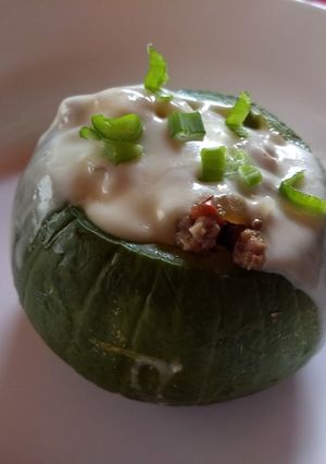 Una foto de Zapallitos rellenos 💚