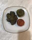 دلمه برگ مو و فلفل دلمه و گوجه فرنگی ☘️🫑🍅