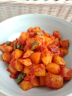 Foto resep Balado Kentang + Pete