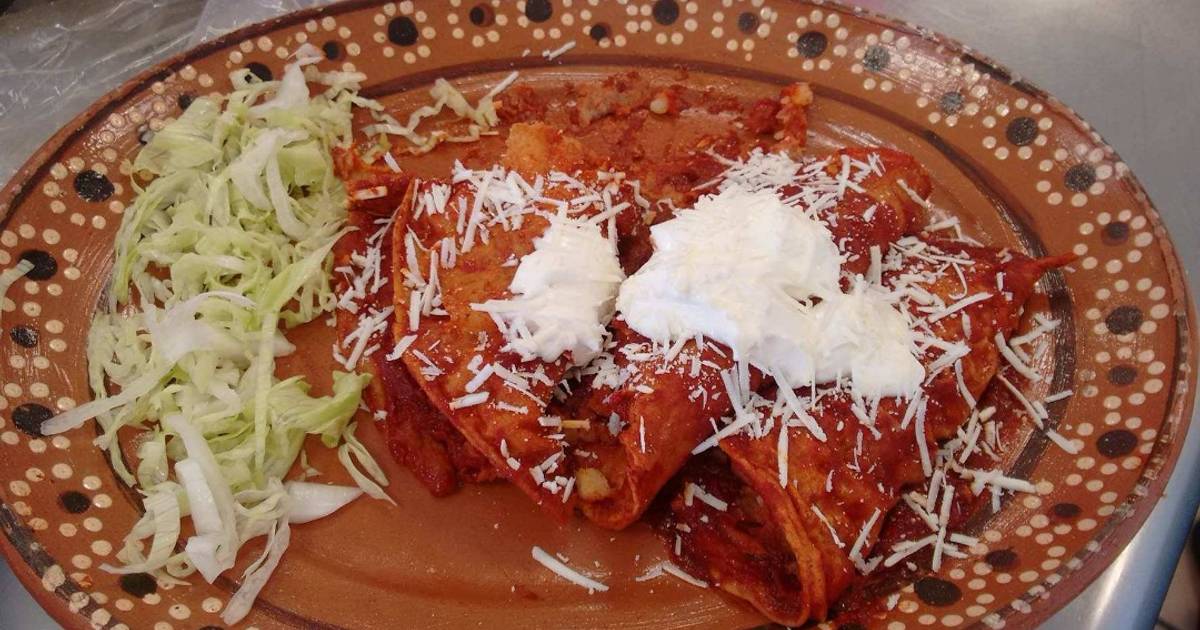 Enchiladas Michoacanas Receta de Aurora AM- Cookpad