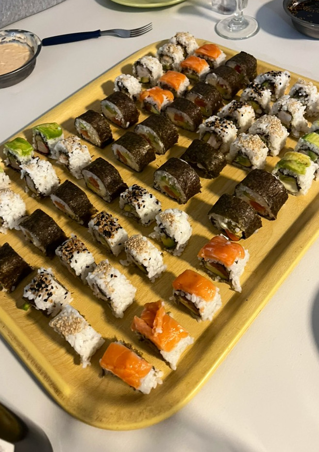 Una foto de Sushi