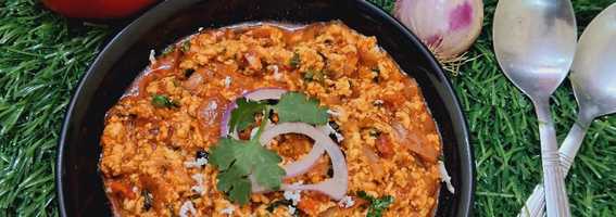 पनीर भुर्जी (paneer bhurji recipe in Hindi)
