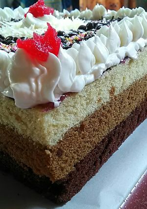 Foto resep Bolu kukus tiramisu lagi 🍰
