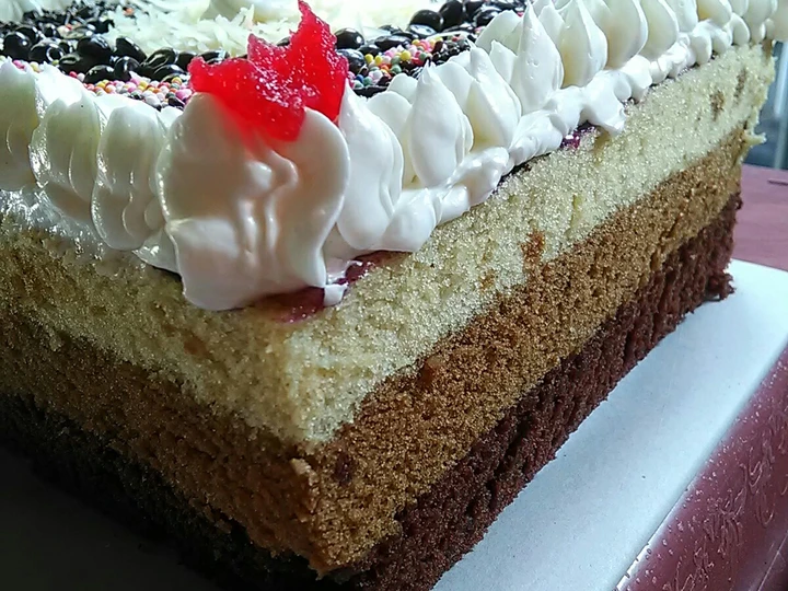 Langkah Mudah untuk Membuat Resep Bolu kukus tiramisu lagi 🍰 yang Lezat Anti Ribet, Sempurna