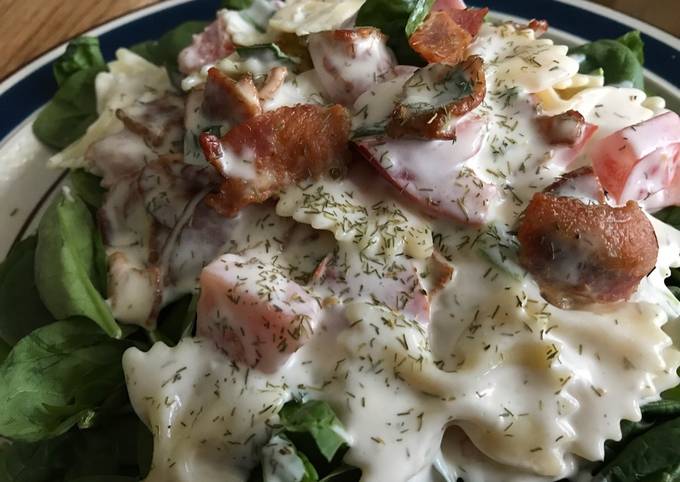Easiest Way to Make Homemade BLT Ranch Pasta Salad