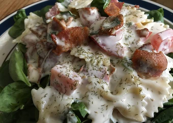 Step-by-Step Guide to Make Quick BLT Ranch Pasta Salad