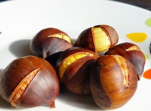 Foto de Castanhas no Microondas