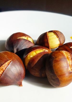Foto de Castanhas no Microondas