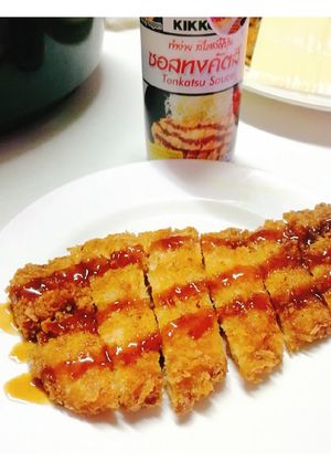 รูปของ 🍗🎌ไก่ทงคัตสึ (chicken tonkatsu)